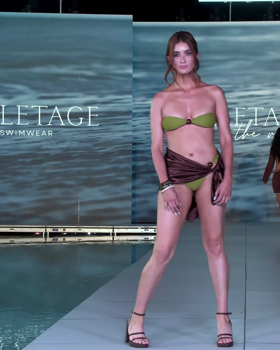 Belletage Swimwear runway collection look 1