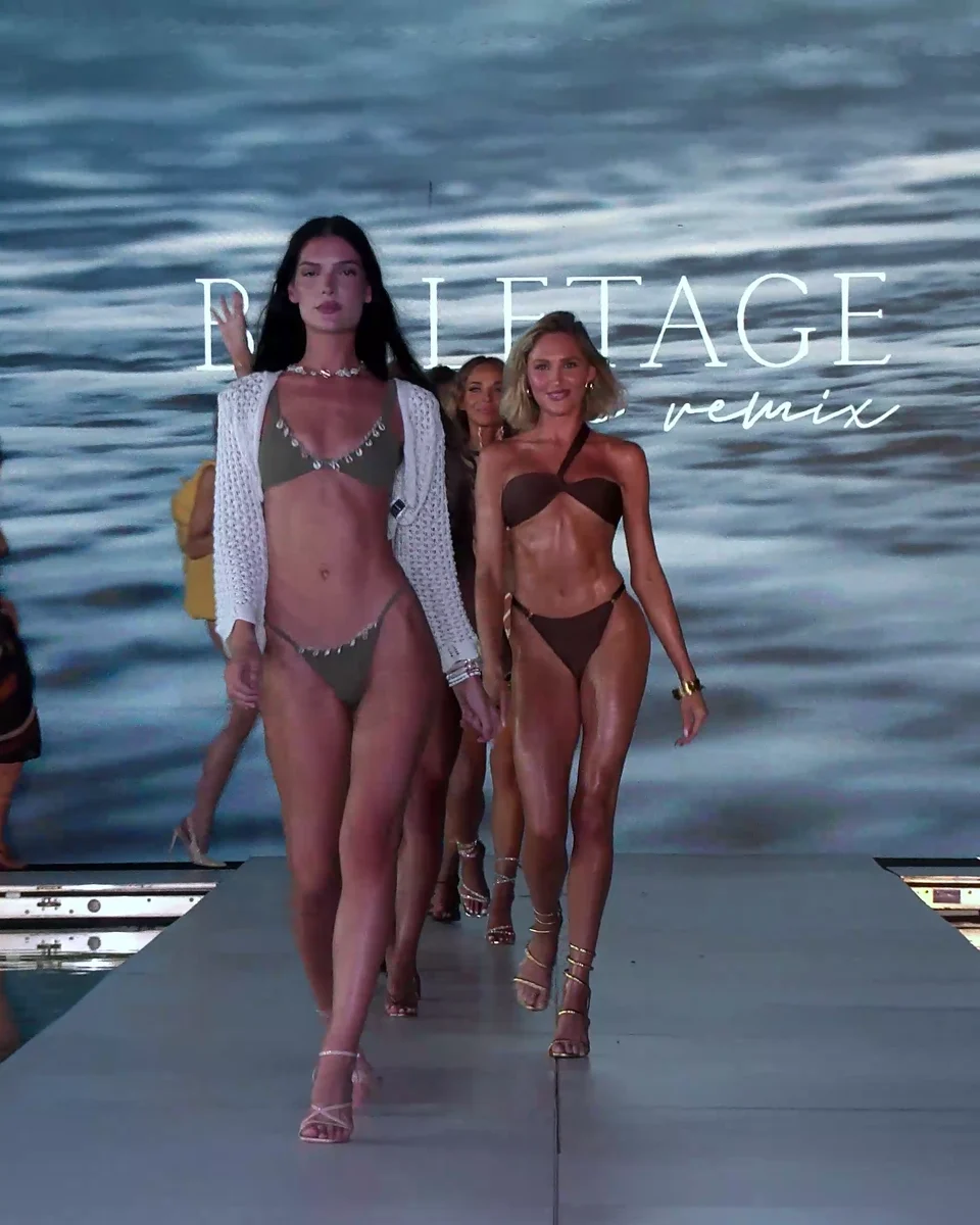 Belletage Swimwear runway collection look 3