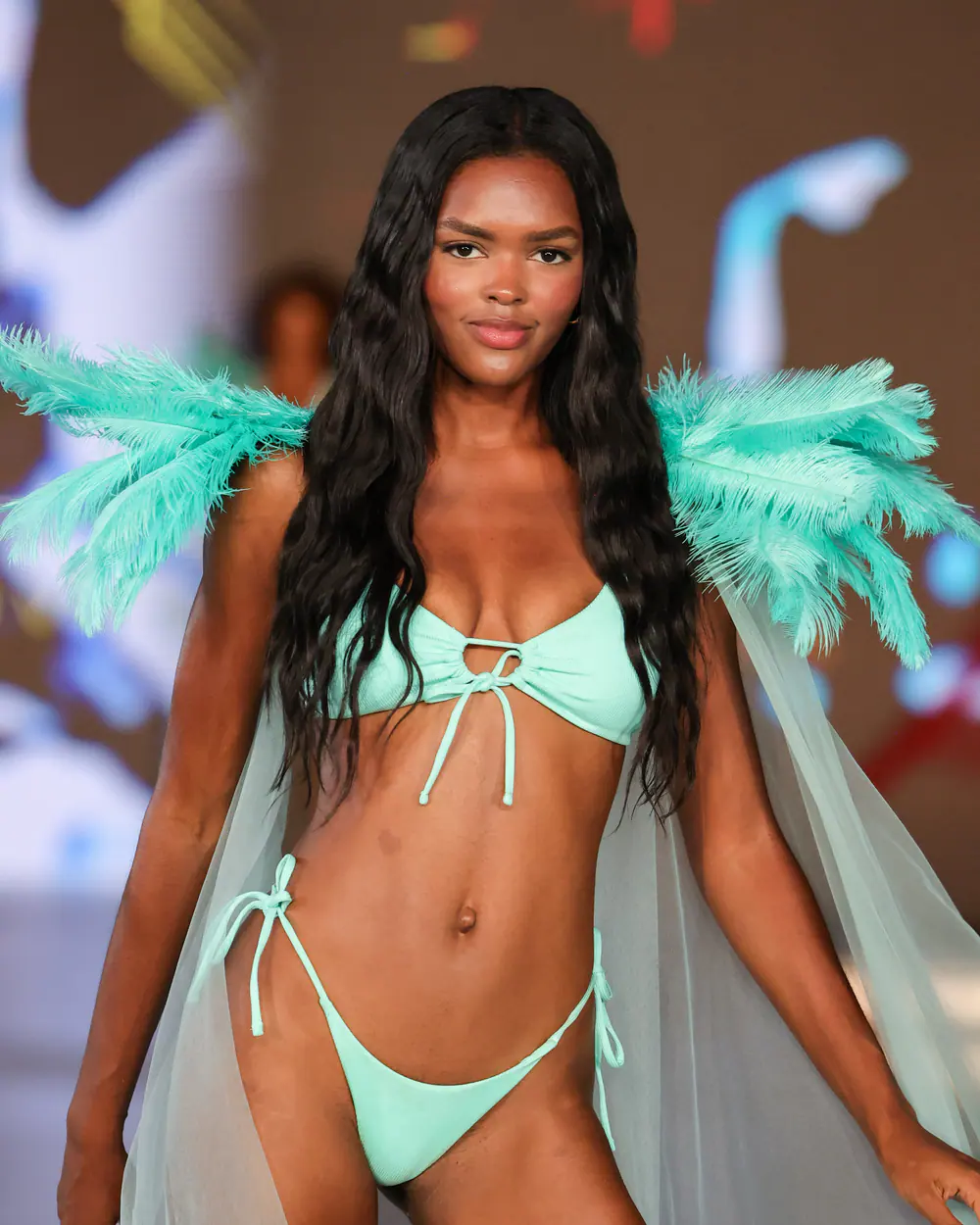 Luxe Living Fashion runway collection look 1