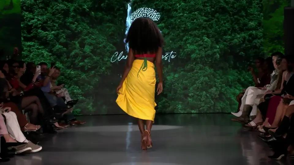 Clarise Celeste presenting the SS2026 collection at NYFW Shows