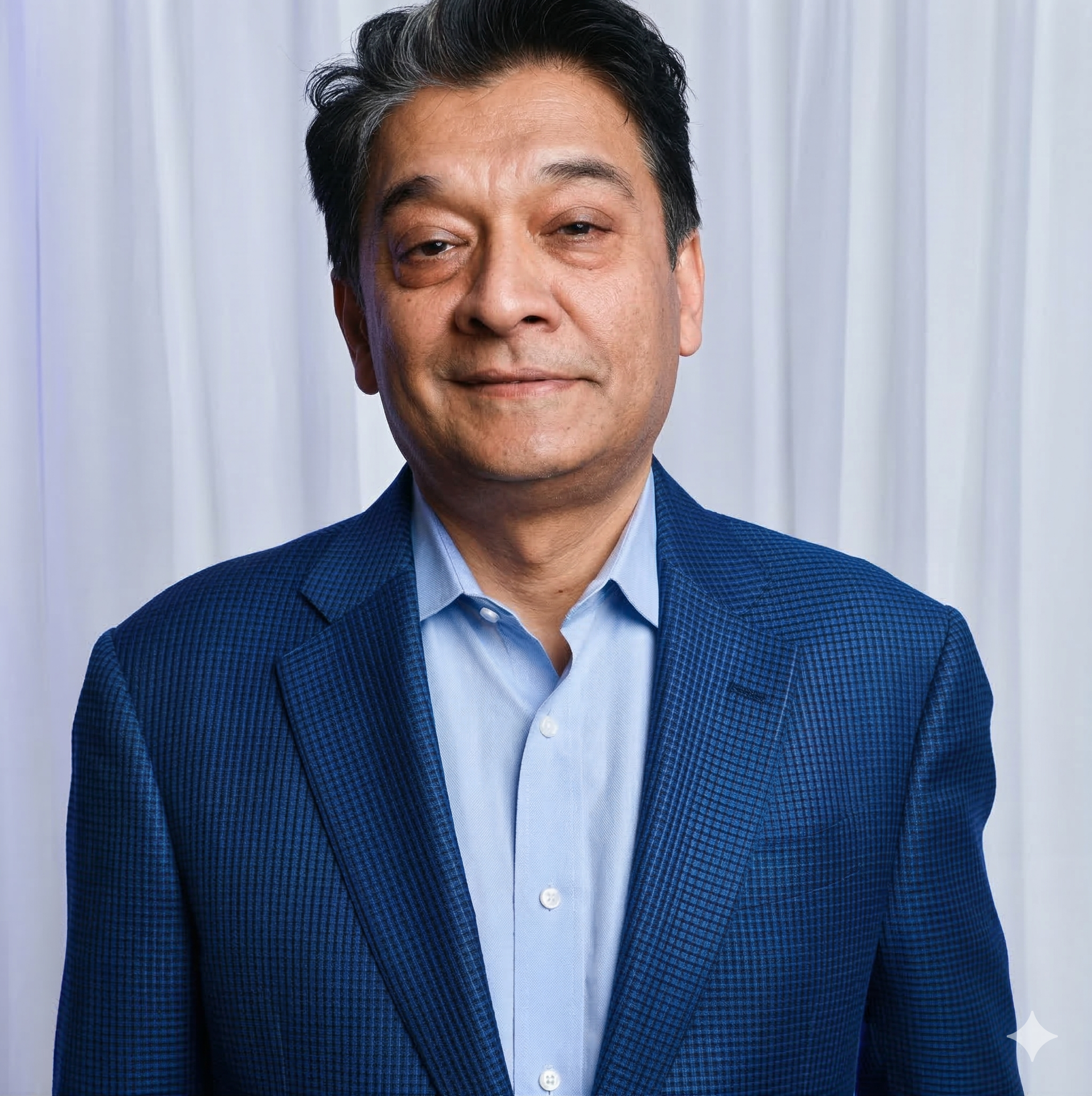 Sean Rashid, CEO of Miami Swim Week The Shows, at a fashion industry event in Miami