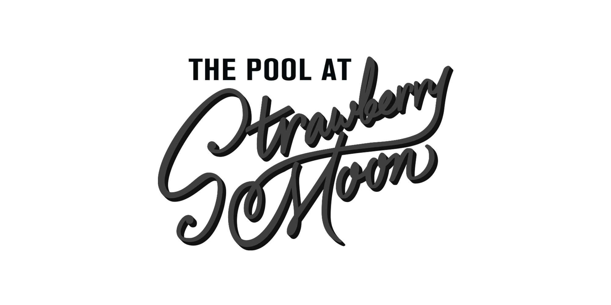The pool at Strawberry moon